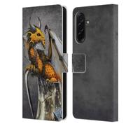 Head Case Designs Officially Licensed Stanley Morrison Honey Mead Drink Dragons Leather Wallet Case Compatible With Samsung Galaxy A36 5G
