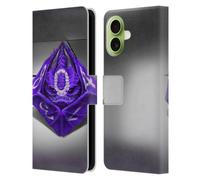 Head Case Designs Officially Licensed Stanley Morrison Purple Gaming Dice Dragons 2 Leather Wallet Case Compatible With Apple iPhone 17