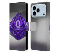 Head Case Designs Officially Licensed Stanley Morrison Purple Gaming Dice Dragons 2 Leather Wallet Case Compatible With Apple iPhone 17 Pro