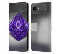 Head Case Designs Officially Licensed Stanley Morrison Purple Gaming Dice Dragons 2 Leather Wallet Case Compatible With Apple iPhone 17 Air