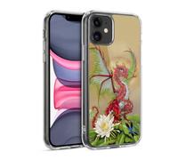 Head Case Designs Officially Licensed Stanley Morrison Red Dragon Fruit Dragons 3 Gel Case [Military Grade Protection] Compatible with Apple iPhone 11 and Compatible with MagSafe