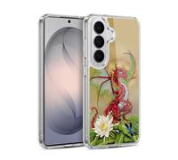 Head Case Designs Officially Licensed Stanley Morrison Red Dragon Fruit Dragons 3 Gel Case [Military Grade Protection] Compatible with Samsung Galaxy S26 and Compatible with MagSafe