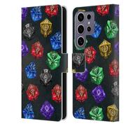 Head Case Designs Officially Licensed Stanley Morrison Six Dragons Gaming Dice Set Art Leather Wallet Case Compatible With Samsung Galaxy S25 Ultra