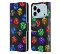 Head Case Designs Officially Licensed Stanley Morrison Six Dragons Gaming Dice Set Art Leather Wallet Case Compatible With Apple iPhone 17 Pro