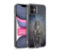 Head Case Designs Officially Licensed Stanley Morrison Vodka Drink Glass Dragons Gel Case [Military Grade Protection] Compatible with Apple iPhone 11 and Compatible with MagSafe
