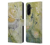 Head Case Designs Officially Licensed Stephanie Law Allegro 2 Stag Sonata Cycle Leather Wallet Case Compatible With Samsung Galaxy A36 5G
