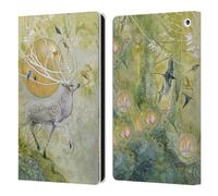 Head Case Designs Officially Licensed Stephanie Law Allegro 2 Stag Sonata Cycle Leather Wallet Case Compatible With Fire HD 8/Fire HD 8 Plus 2020