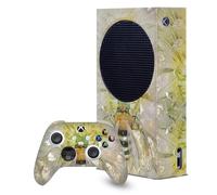 Head Case Designs Officially Licensed Stephanie Law Bee Art Mix Game Console Wrap and Game Controller Skin Bundle Compatible With Xbox Series S
