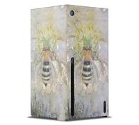 Head Case Designs Officially Licensed Stephanie Law Bee Art Mix Game Console Wrap Case Cover Compatible With Xbox Series X