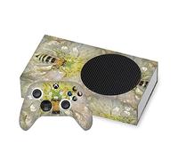 Head Case Designs Officially Licensed Stephanie Law Bee Art Mix Vinyl Sticker Gaming Skin Decal Cover Compatible With Xbox Series S Console and Controller Bundle