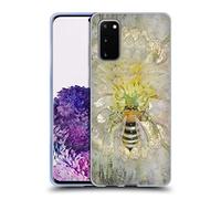 Head Case Designs Officially Licensed Stephanie Law Bee Immortal Ephemera Gel Case [Military Grade Protection] Compatible With Samsung Galaxy S20 / S20 5G