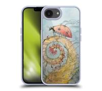 Head Case Designs Officially Licensed Stephanie Law Ladybird Immortal Ephemera Gel Case [Military Grade Protection] Compatible with Apple iPhone 16e and Compatible with MagSafe