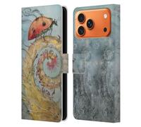 Head Case Designs Officially Licensed Stephanie Law Ladybird Immortal Ephemera Leather Wallet Case Compatible With Apple iPhone 17 Pro Max