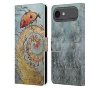 Head Case Designs Officially Licensed Stephanie Law Ladybird Immortal Ephemera Leather Wallet Case Compatible With Apple iPhone 17 Air