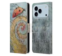 Head Case Designs Officially Licensed Stephanie Law Ladybird Immortal Ephemera Leather Wallet Case Compatible With Apple iPhone 17 Pro