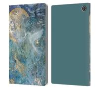Head Case Designs Officially Licensed Stephanie Law Slivers Of The Moon Graphics Leather Wallet Case Compatible With Amazon Fire Max 11 2023