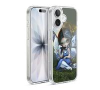 Head Case Designs Officially Licensed Strangeling Blue Willow Wings Fairy Art Gel Case [Military Grade Protection] Compatible with Apple iPhone 17 and Compatible with MagSafe