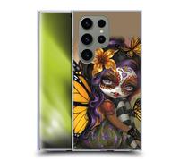 Head Case Designs Officially Licensed Strangeling Day of Dead Butterfly Fairy Art Gel Case [Military Grade Protection] Compatible With Samsung Galaxy S24 Ultra 5G