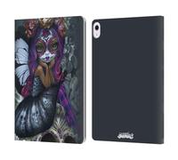 Head Case Designs Officially Licensed Strangeling Day of Dead Skull Fairy Art Leather Wallet Case Compatible With Apple iPad Air 13 2024/2025
