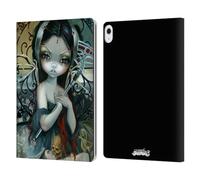 Head Case Designs Officially Licensed Strangeling Four Horseman of Apocalypse Death Surrealism Leather Wallet Case Compatible With Apple iPad Air 13 2024/2025