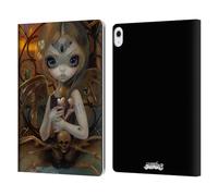 Head Case Designs Officially Licensed Strangeling Four Horseman of Apocalypse Famine Surrealism Leather Wallet Case Compatible With Apple iPad Air 13 2024/2025