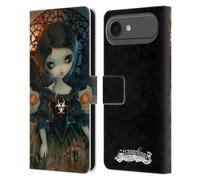 Head Case Designs Officially Licensed Strangeling Four Horseman of Apocalypse Pestilence Surrealism Leather Wallet Case Compatible With Apple iPhone 17 Air