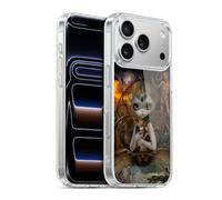 Head Case Designs Officially Licensed Strangeling Four Horseman of Apocalypse Pestilence Surrealism Gel Case [Military Grade] Compatible with Apple iPhone 17 Pro and Compatible with MagSafe