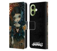 Head Case Designs Officially Licensed Strangeling Four Horseman of Apocalypse Pestilence Surrealism Leather Wallet Case Compatible With Apple iPhone 17