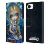Head Case Designs Officially Licensed Strangeling Impressionist Night Art Leather Wallet Case Compatible With Apple iPhone 16e