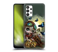 Head Case Designs Officially Licensed Strangeling Steampunk Fairy Dragon Gel Case [Military Grade Protection] Compatible With Samsung Galaxy A32 (2021)