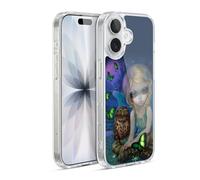 Head Case Designs Officially Licensed Strangeling Summer with Owl Fairy Art Gel Case [Military Grade Protection] Compatible with Apple iPhone 17 and Compatible with MagSafe