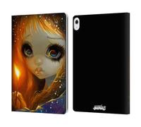 Head Case Designs Officially Licensed Strangeling The Little Match Girl Art Leather Wallet Case Compatible With Apple iPad Air 13 2024/2025