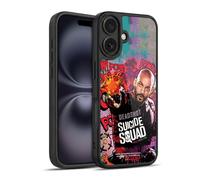 Head Case Designs Officially Licensed Suicide Squad 2016 Deadshot Poster Graphics Gel Armour Case [Military Grade Protection] Compatible With Apple iPhone 16