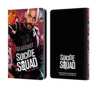 Head Case Designs Officially Licensed Suicide Squad 2016 Deadshot Poster Graphics Leather Wallet Case Compatible With Amazon Kindle 11th Gen 6in 2022
