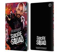 Head Case Designs Officially Licensed Suicide Squad 2016 Deadshot Poster Graphics Leather Wallet Case Compatible With Amazon Fire Max 11 2023