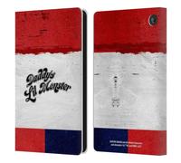 Head Case Designs Officially Licensed Suicide Squad 2016 Harley Quinn Costume Graphics Leather Wallet Case Compatible With Amazon Fire 7 2022