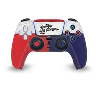 Head Case Designs Officially Licensed Suicide Squad 2016 Harley Quinn Costume Graphics Vinyl Faceplate Sticker Gaming Skin Decal Cover Compatible With Sony PlayStation 5 PS5 DualSense Controller