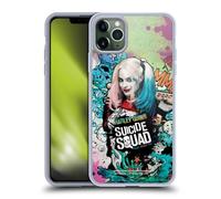 Head Case Designs Officially Licensed Suicide Squad 2016 Harley Quinn Poster Graphics Gel Case [Military Grade Protection] Compatible With Apple iPhone 11 Pro Max