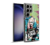 Head Case Designs Officially Licensed Suicide Squad 2016 Harley Quinn Poster Graphics Gel Case [Military Grade Protection] Compatible with Samsung Galaxy S23 Ultra 5G and Compatible with MagSafe