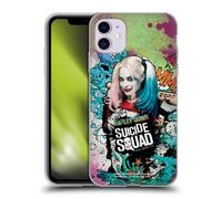 Head Case Designs Officially Licensed Suicide Squad 2016 Harley Quinn Poster Graphics Gel Case [Military Grade Protection] Compatible With Apple iPhone 11