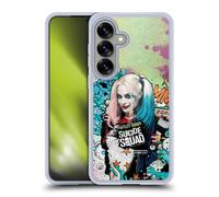 Head Case Designs Officially Licensed Suicide Squad 2016 Harley Quinn Poster Graphics Gel Case [Military Grade Protection] Compatible with Samsung Galaxy S25 and Compatible with MagSafe