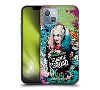 Head Case Designs Officially Licensed Suicide Squad 2016 Harley Quinn Poster Graphics Hard Back Case Compatible With Apple iPhone 14