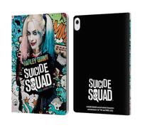 Head Case Designs Officially Licensed Suicide Squad 2016 Harley Quinn Poster Graphics Leather Wallet Case Compatible With Apple iPad Air 13 2024/2025