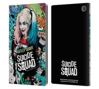 Head Case Designs Officially Licensed Suicide Squad 2016 Harley Quinn Poster Graphics Leather Wallet Case Compatible With Amazon Fire Max 11 2023