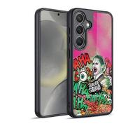 Head Case Designs Officially Licensed Suicide Squad 2016 Joker Poster Graphics Gel Armour Case [Military Grade Protection] Compatible With Samsung Galaxy S24 5G