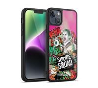 Head Case Designs Officially Licensed Suicide Squad 2016 Joker Poster Graphics Gel Armour Case [Military Grade Protection] Compatible With Apple iPhone 14 Plus