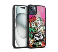 Head Case Designs Officially Licensed Suicide Squad 2016 Joker Poster Graphics Gel Armour Case [Military Grade Protection] Compatible With Apple iPhone 15 Plus