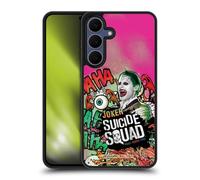 Head Case Designs Officially Licensed Suicide Squad 2016 Joker Poster Graphics Gel Armour Case [Military Grade Protection] Compatible With Samsung Galaxy S25 FE