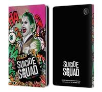 Head Case Designs Officially Licensed Suicide Squad 2016 Joker Poster Graphics Leather Wallet Case Compatible With Amazon Fire 7 2022