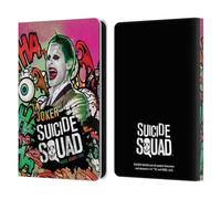 Head Case Designs Officially Licensed Suicide Squad 2016 Joker Poster Graphics Leather Wallet Case Compatible With Amazon Kindle 11th Gen (2024)